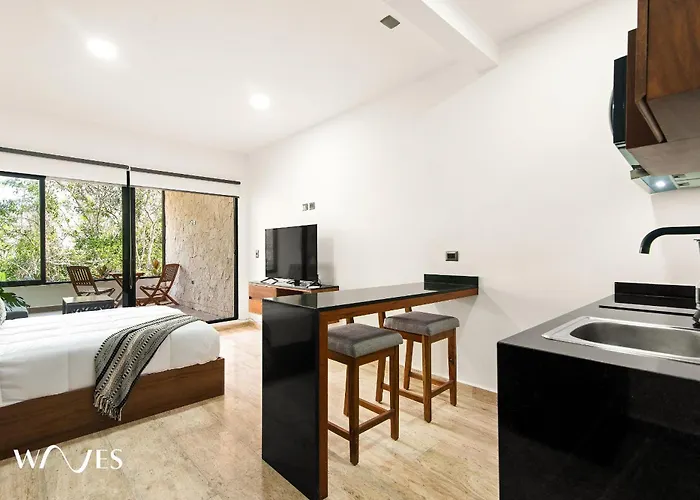 Espacioso Loft C/vista Al Jardin | Piscina | Gym